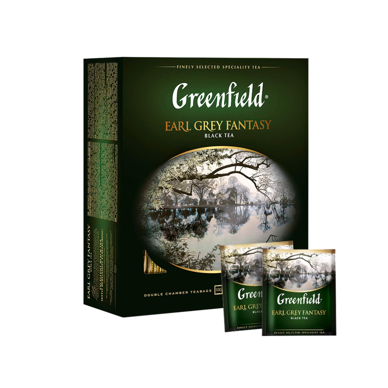 Amazon.com : Greenfield Earl Grey Fantasy Сlassic Collection Black Tea ...