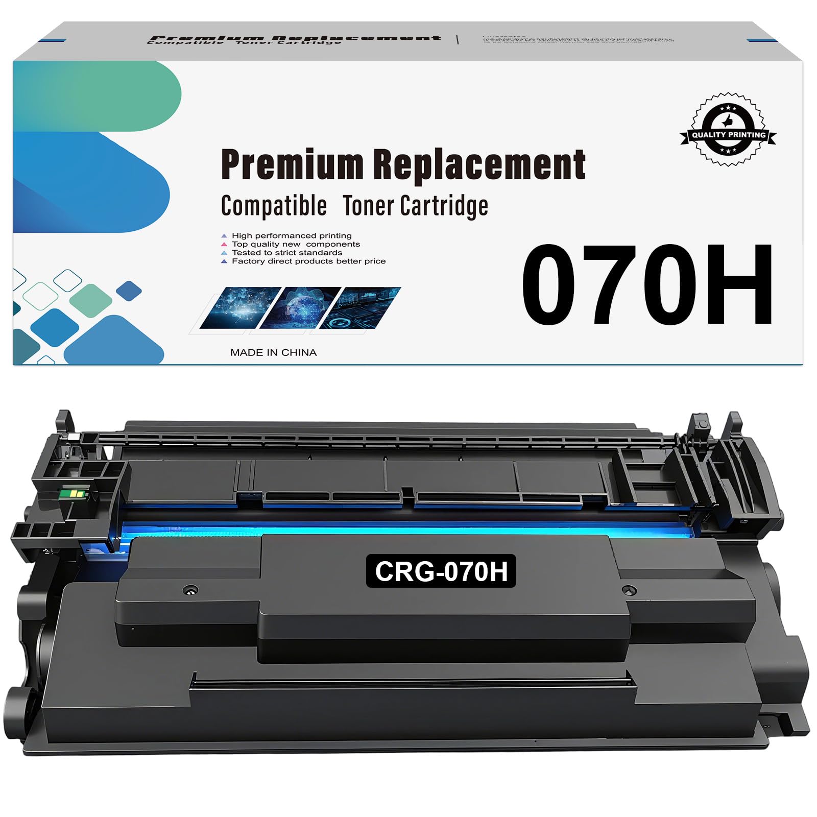 Amazon.co.jp: 互換070H CRG-070H CRG070H 070 Hトナーカートリッジ