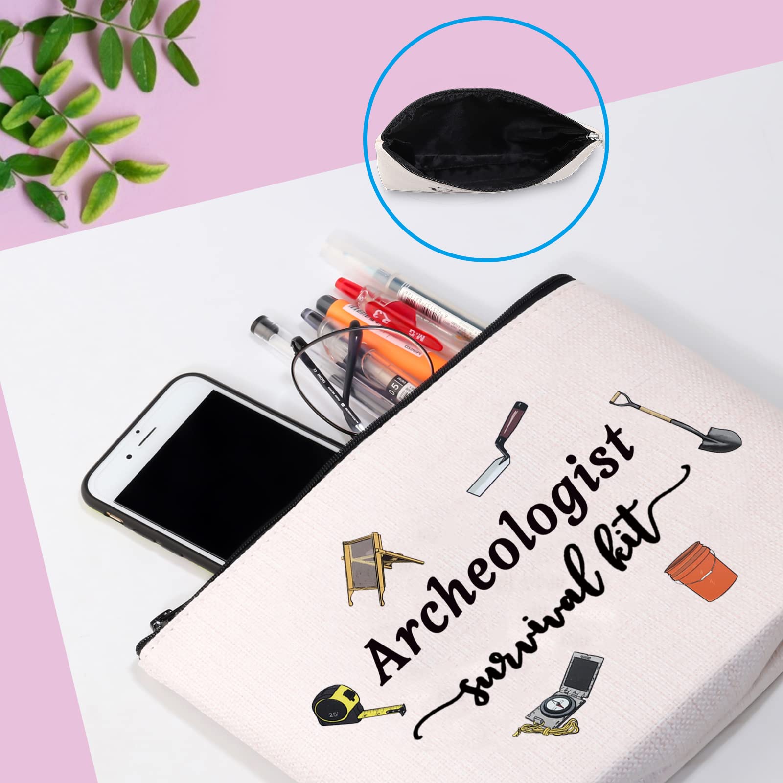 GJTIM Archaeologist Survival Kit Geschenk – Kosmetiktasche Mit 3D-Druck Für Archäologen & Grabungsfans