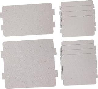 Luxshiny 10 Piezas De Repuesto Para Láminas De Mica De Alta Temperatura Para Horno Microondas Aislamiento Para Horno Microondas Repuesto Para Microondas Rv Filtro De Ventilación