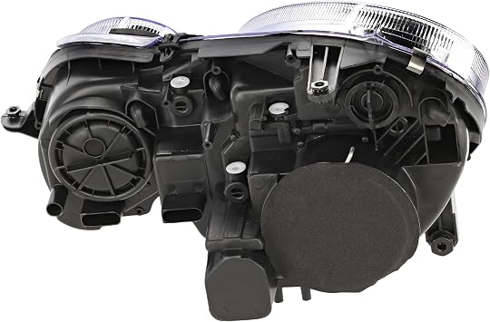 Evan Fischer Passenger Side Headlight for Mercedes Benz E350 4Matic Base 2007-2009 Also Fits E320 Halogen With bulb(s) Sedan & Wagon, Built From June 30 2006, For Models Without Premium Package