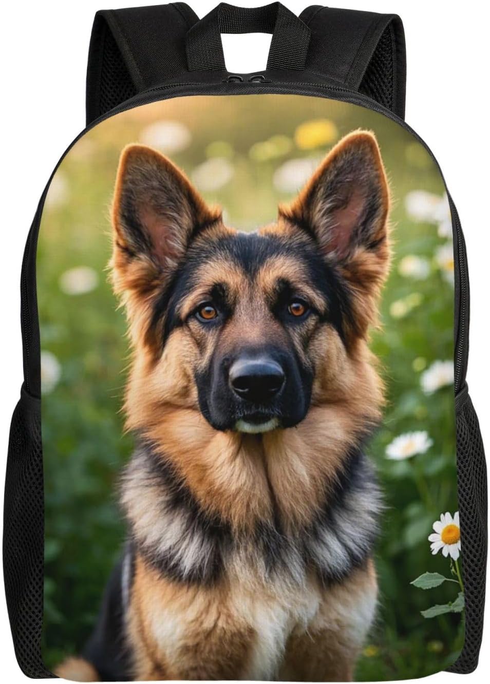 Cute Pet German Shepherd Dog Laptop Backpack For Men Women Waterproof Lightweight Travel Backpack Casual Daypack Cute Pet German Shepherd Dog Laptop Backpack For Men Women Waterproof Lightweight Travel Backpack Casual Daypack
