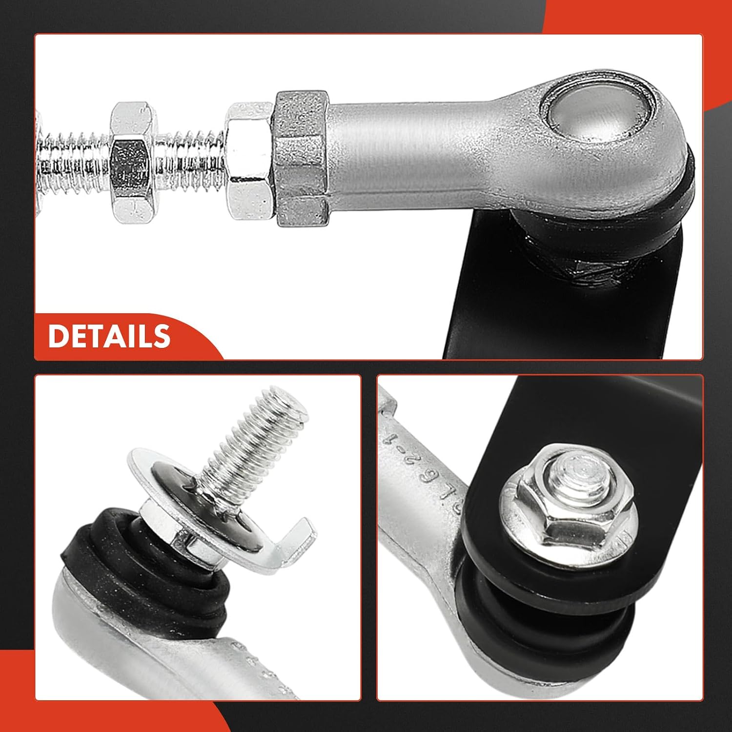 A-Premium Ride Height Level Sensor Compatible with Toyota 4Runner & Lexus GX470, 2003-2009, Left Driver Side