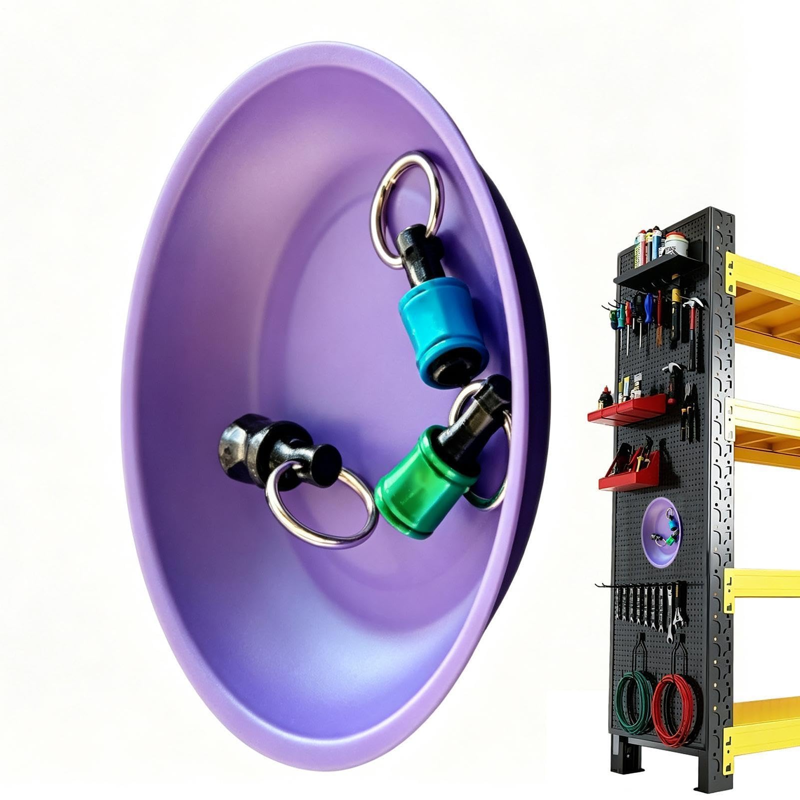 Plato de acero inoxidable magnético de alta resistencia para tuercas y tornillos