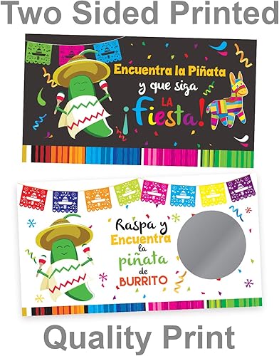 Miniatura 5 de Scratch off tickets Mexicana Party 25pc - Raspadito Fiesta Mexicana con 25 piezas