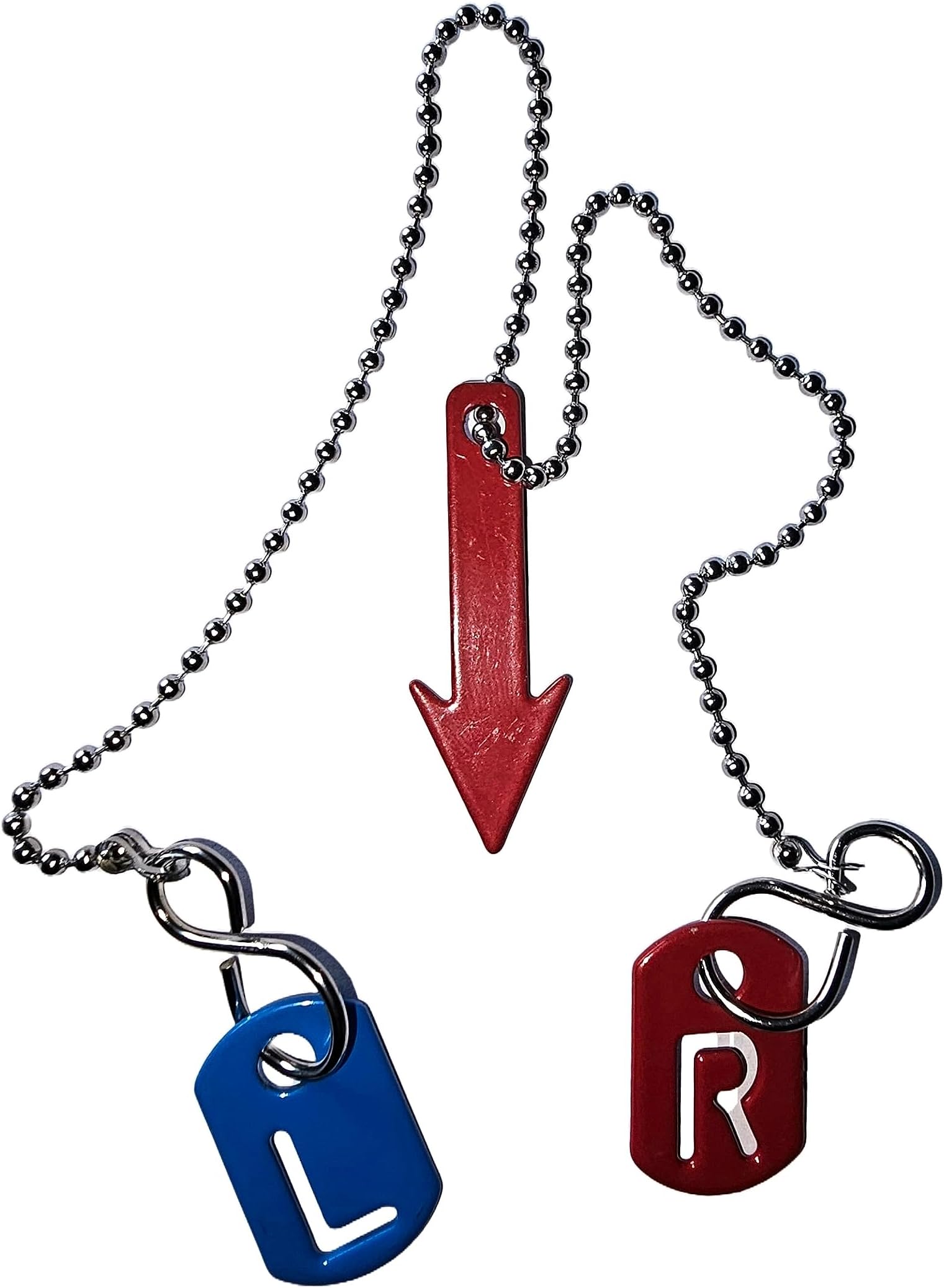 Radiography Blue/RED Tablet and FB Markers with Chain for Radiographers