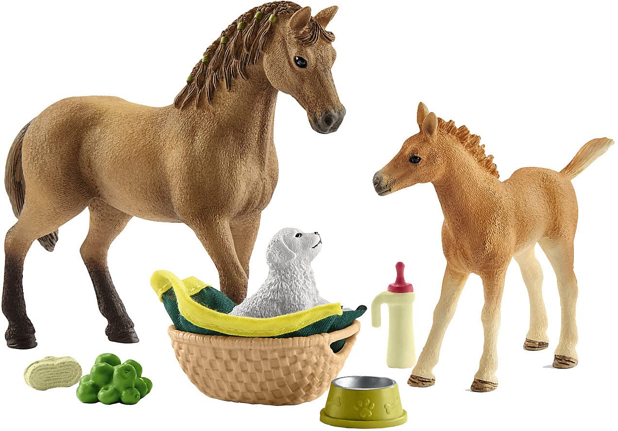 SCHLEICH - Horse Club Sarah 42432 Baby Care Accessory Multi-Coloured, Multicoloured, standard size - Image 3