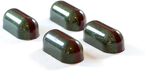 Pavoni Molde de policarbonato para bombones de chocolate, 21 cavidades oblongas