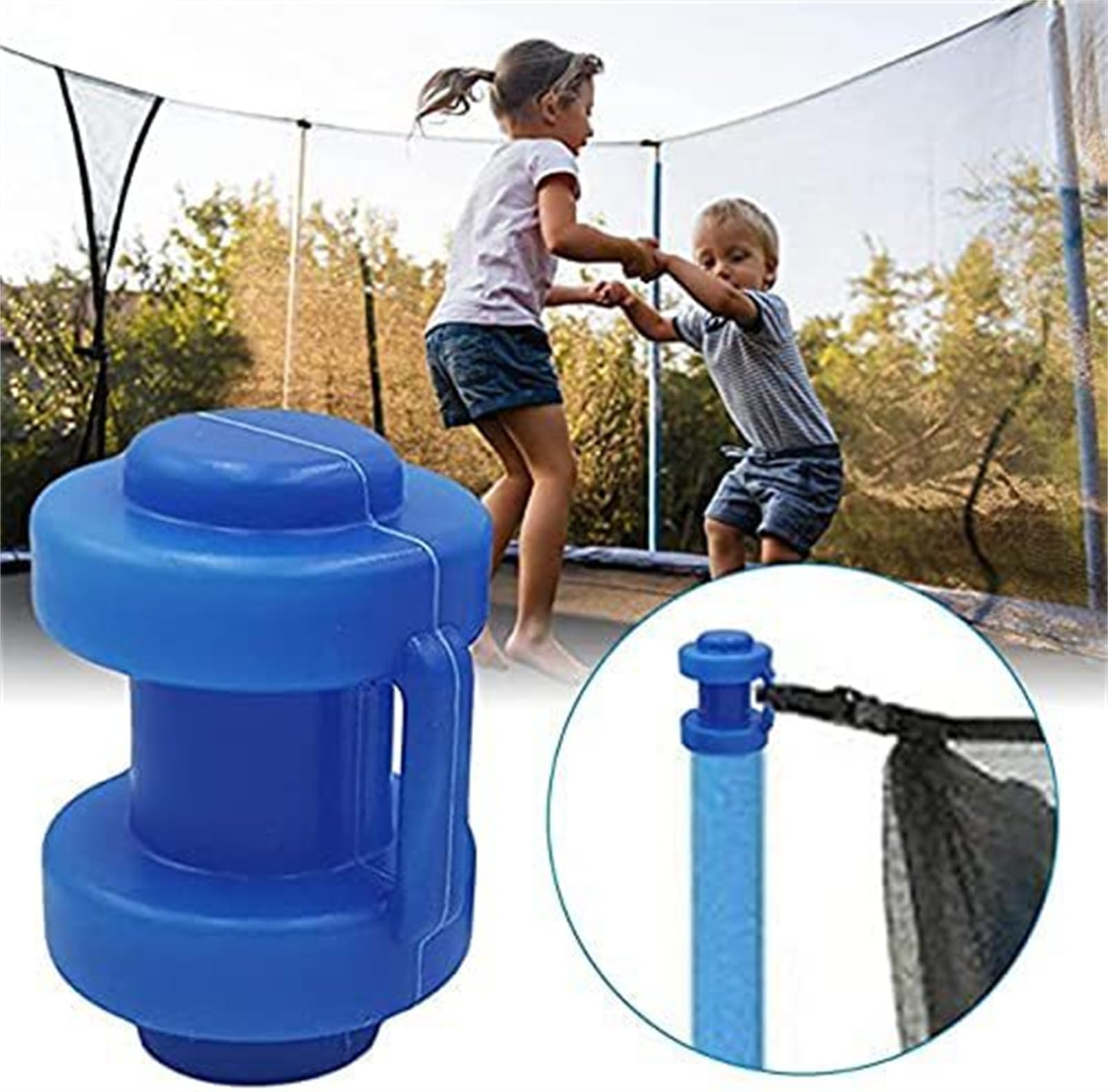 HUANGTNG 6Pcs Trampoline Tube Caps Small Trampoline Replacement Trampoline Caps Professional Trampoline Rod Covers