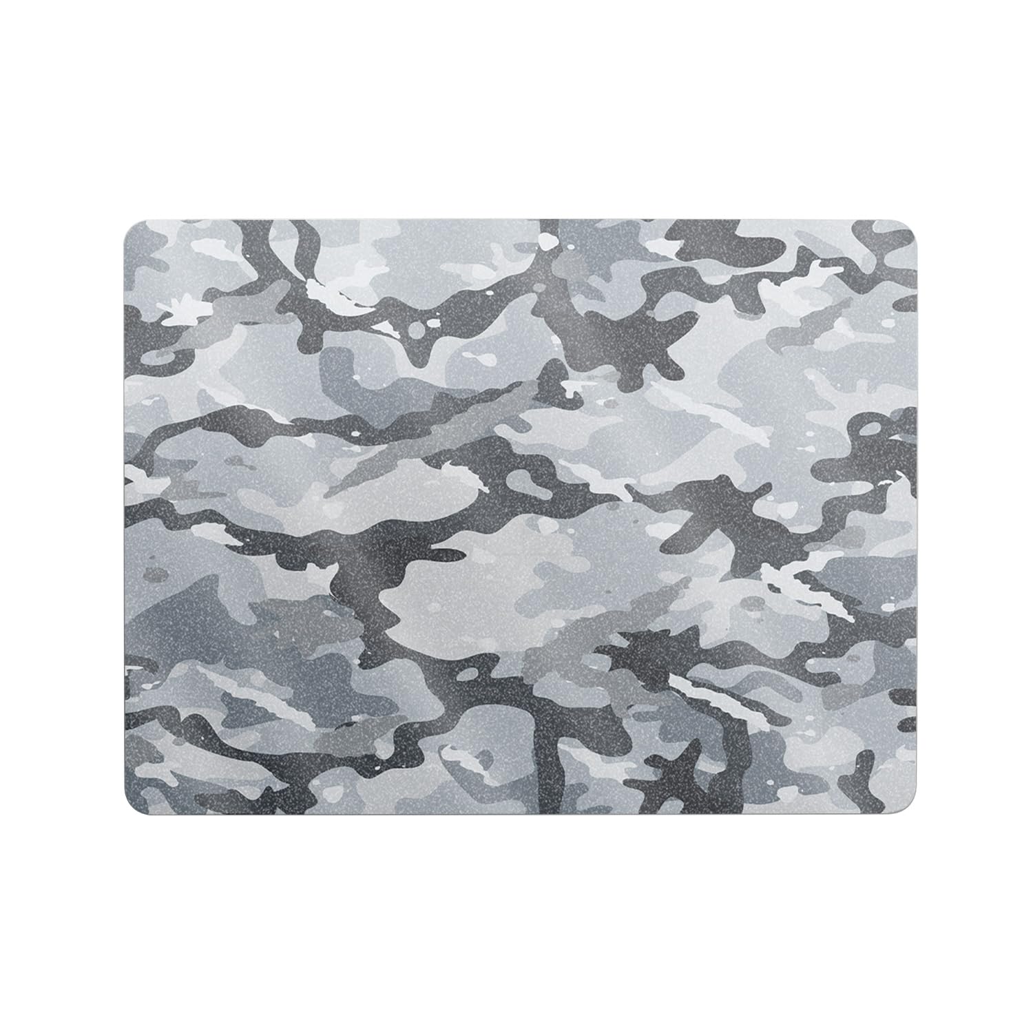 Glossy Glitter Laptop Skin Compatible with Microsoft Surface Laptop 8 13" (2025) - Gray Camouflage - Premium 3M Vinyl Protective Wrap Decal Cover - Easy to Apply | Crafted in The USA by MightySkins