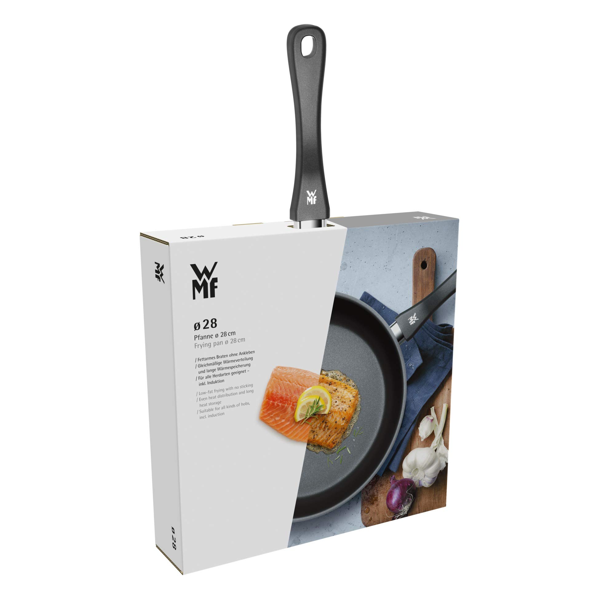 WMF Devil - Sartén Antiadherente 24 cm, Sartén de Acero Inoxidable y Revestimiento Antiadherente para Todo Tipo de Cocinas Incluido Inducción, sin PFOA, Color Negro — view 9