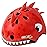 Kids Toddler Bike Helmet, Adjustable and Multi-Sport for Child Infant Baby, 2 Sizes for Age 1-3-5 Years Boys Girls (Red Dinosaur, Small)