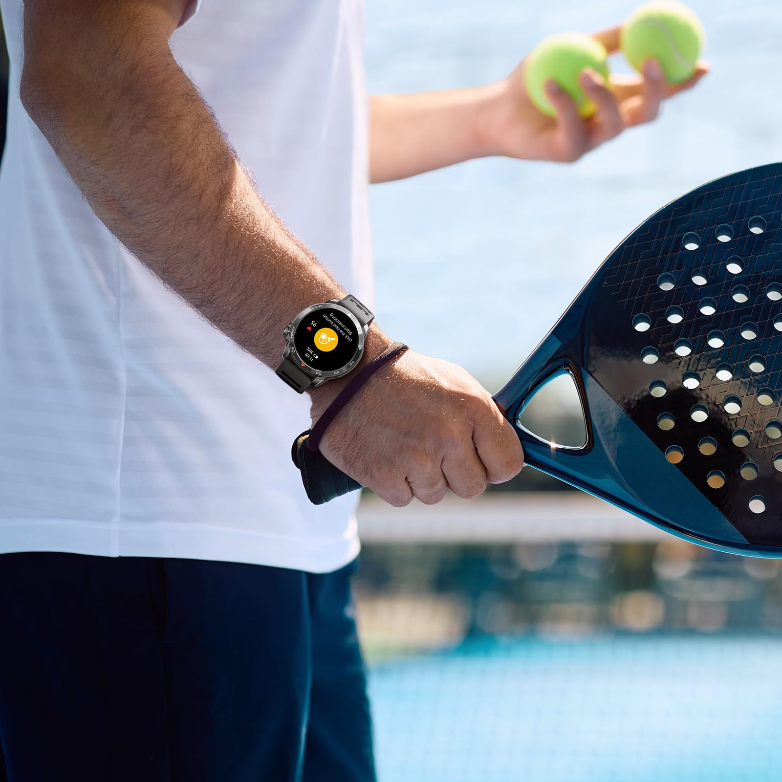 Mibro GS Pro2 Smartwatch Running - AMOLED 1.43” con GPS Dual Band - Coach Intelligente, Analisi Completa della Corsa, resistenza 5ATM, 20 Giorni Autonomia, Orologio Sportivo per Padel, Grigio Scuro