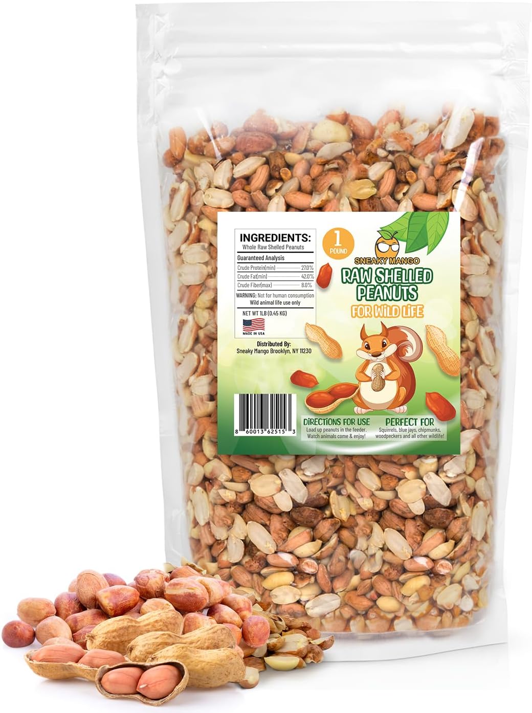 Premium Raw Peanuts for Wildlife