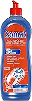 Somat Klarspüler mit Extra Trocken Effekt, 750 ml, für unschlagbaren Glanz auf Gläsern und Geschirr sowie Kalk-Schutz