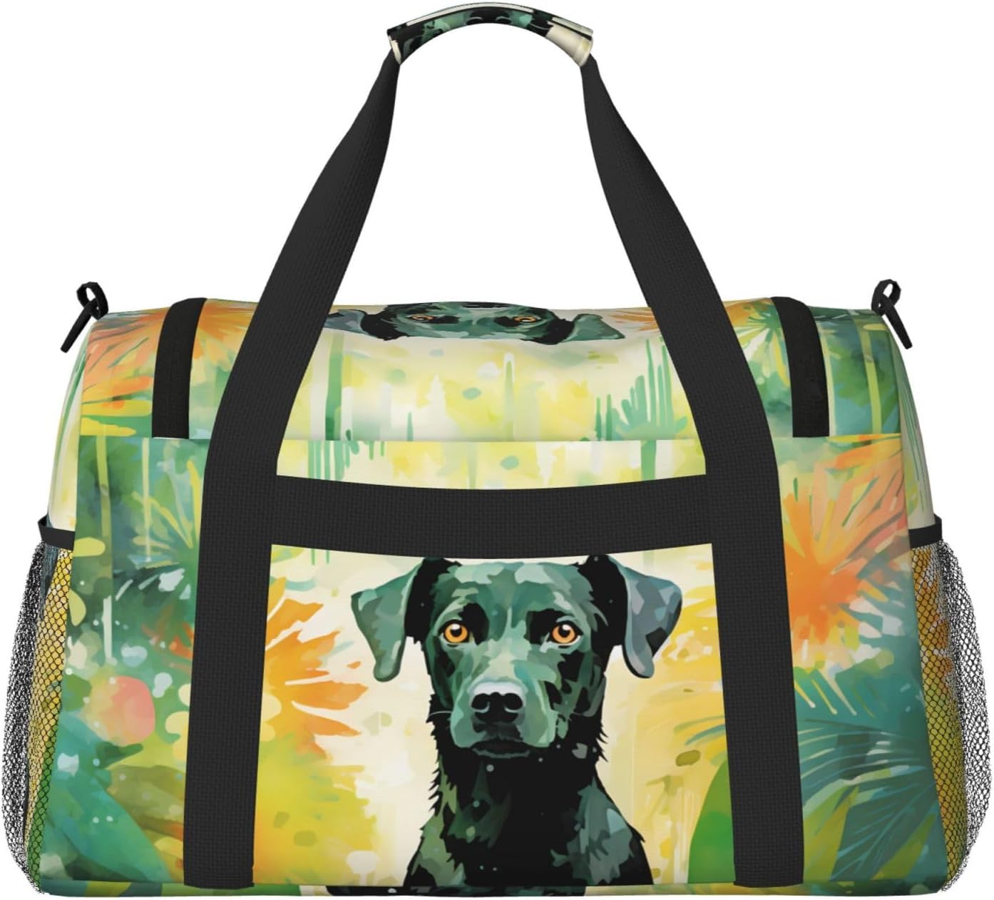 Standing Dog Handheld travel bag weekend bag fitness yoga bag suitable for fitness and other scenarios image 2