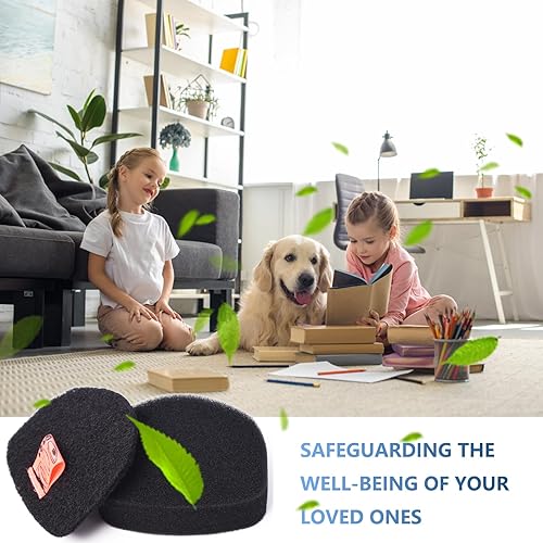 Miniatura 7 de Paquete de 6 filtros de espuma y fieltro de repuesto para aspiradora de mano inalámbrica Shark Ultra Cyclone Pet Pro Plus CH951 CH951C CH900WM CH901