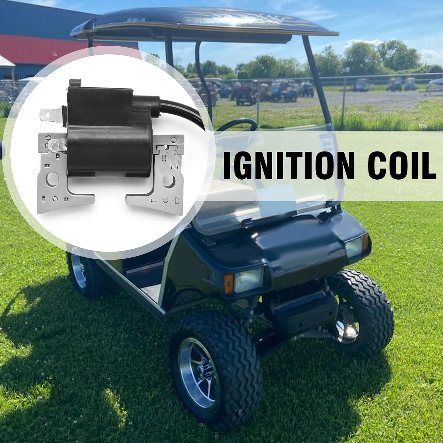 1016492 Ignition Coil, Replacement for Club Car DS EPIGC101 ZF-IG-A00111-P (1992 1993 1994 1995 1996)