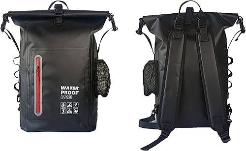 Miniatura 4 de Bolsa seca impermeable de 25 litros, saco seco ligero para hombres para kayak, canotaje, pesca, natación, campamento, senderismo