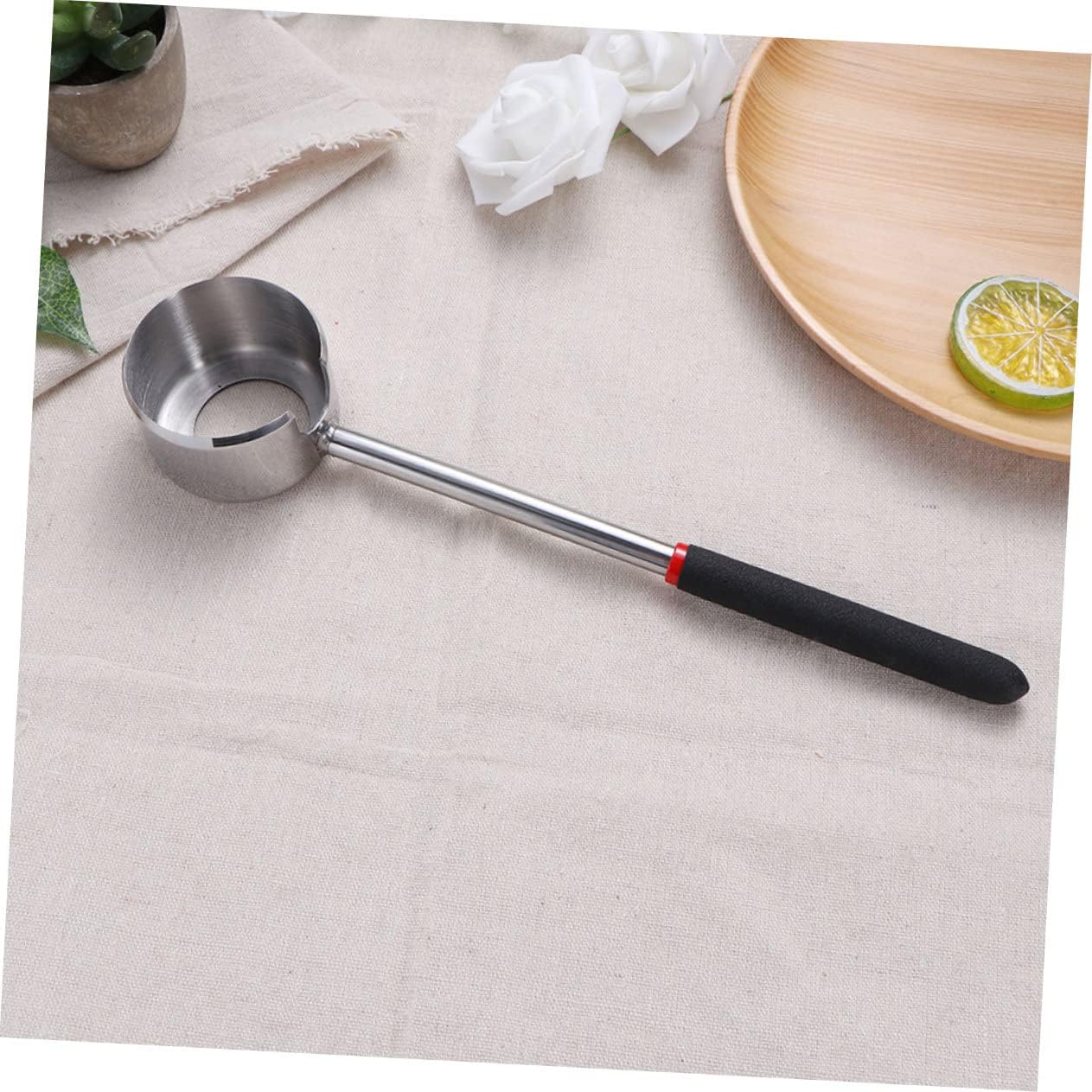Stainless Steel Coconut Opener Tool Set 2pcs Sturdy Hammer and Opener for Coconuts for Kitchen and Home Use Reusable Fruit Opening Supplies