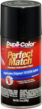 Dupli-Color Black Sand Pearl Automotive Paint, Compatible with Toyota Color Code EBTY16227, Exact-Match 8 oz Aerosol Case of 6
