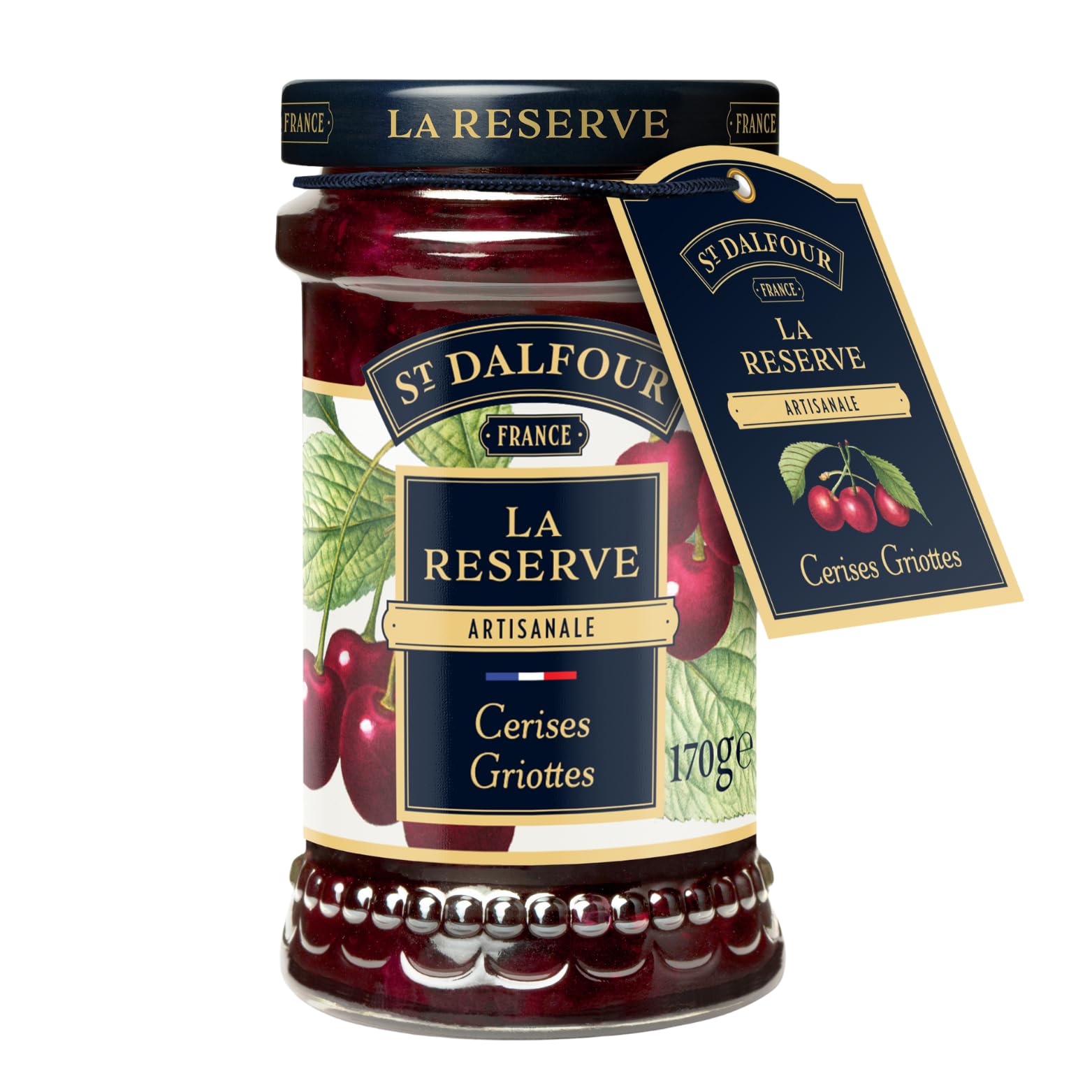 St Dalfour Sour Cherry Spread La Reserve 170g x 6 Pack