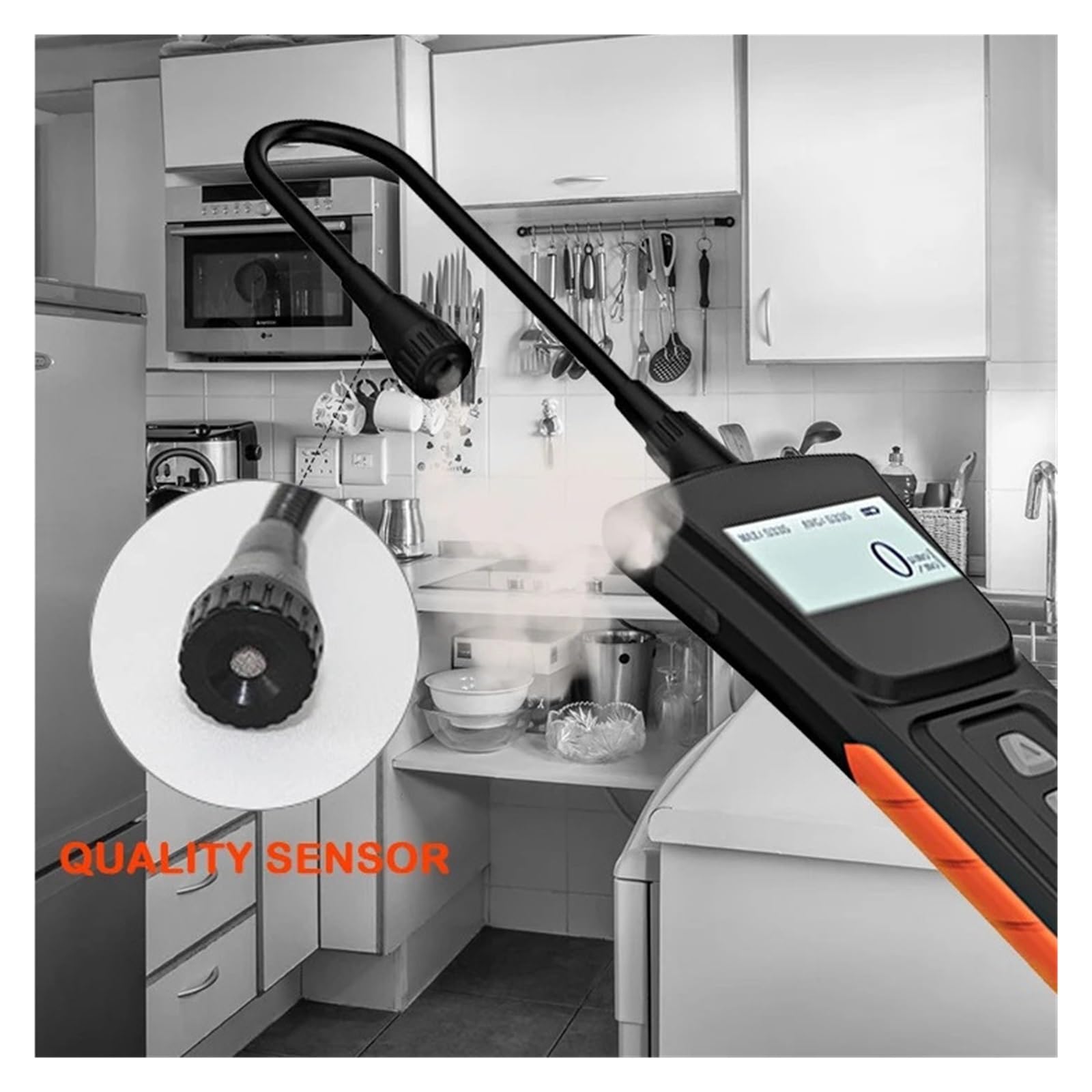 Rilevatore Automatico Di Perdite Gas Metano Naturale Petrolio Liquefatto Tester For Combustibili E Infiammabili Rilevamento Rapido Preciso