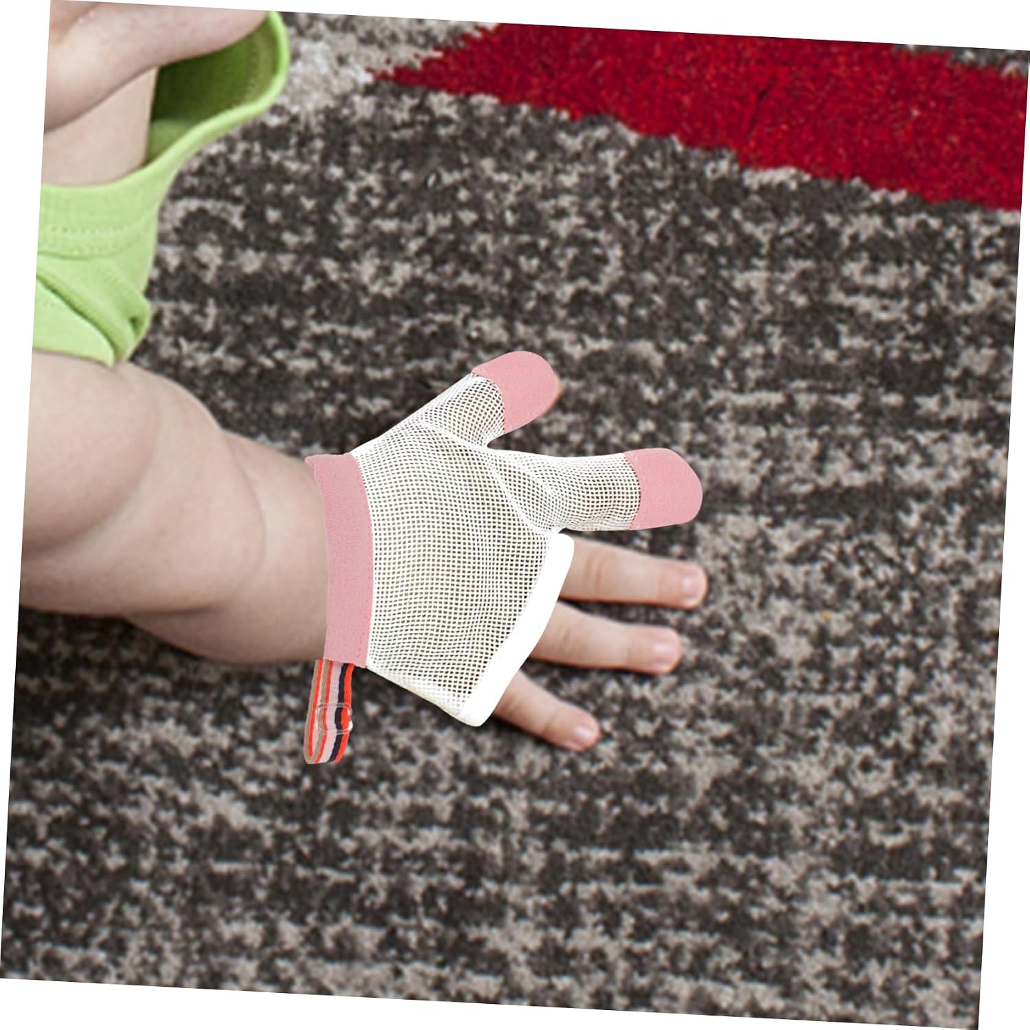 Vaguelly Boy Girl Finger Protector Glove Bite Gloves Stop Thumb Sucking for Toddlers Comfortable Material for Boys and Girls