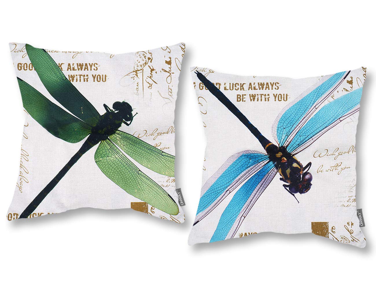 Amazon.com: ONWAY Outdoor Dragonfly Decor Blue and Green