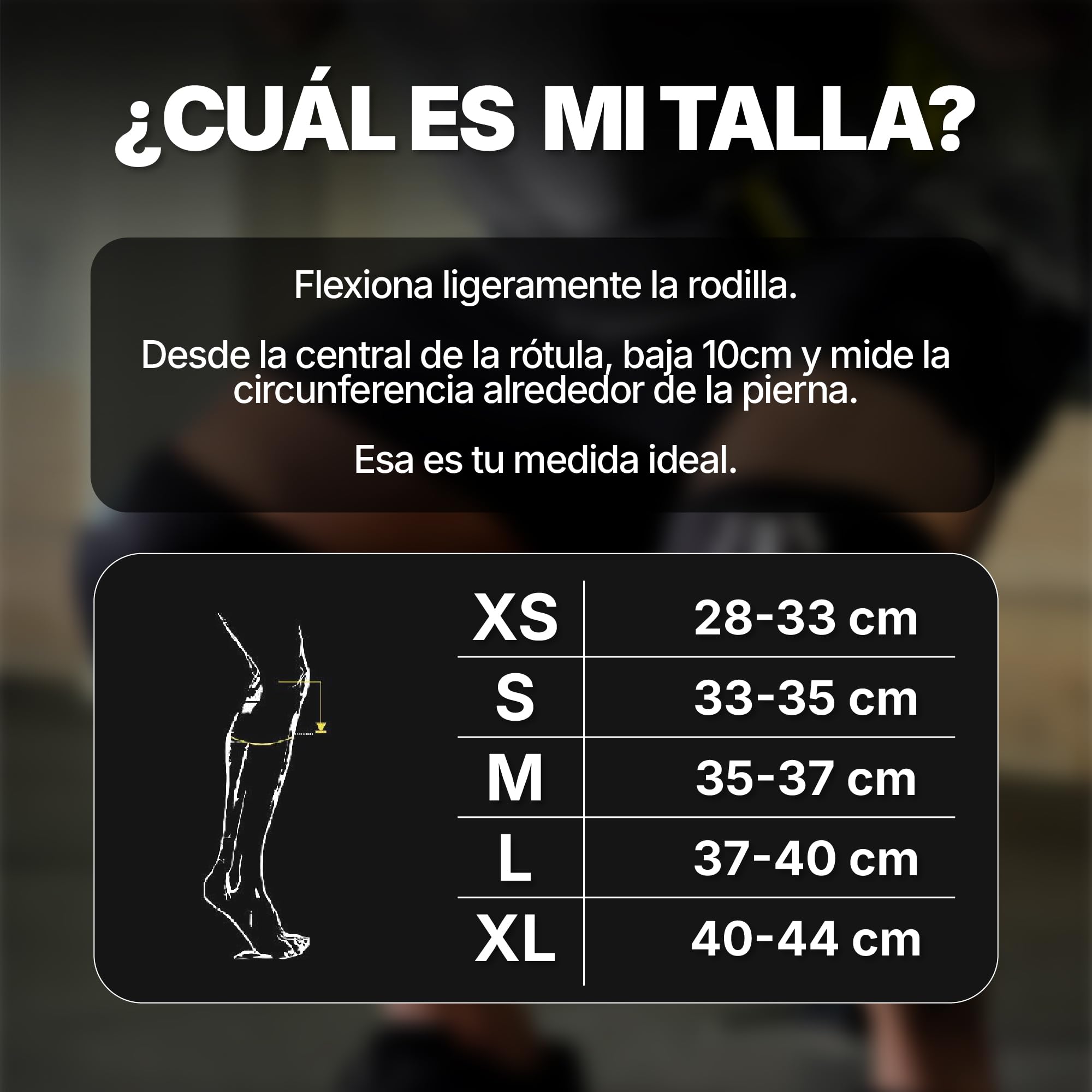 Banbroken | Rodilleras de Neopreno Pro V | Cross Training y Powerlifting | Material Premium | Soporte para menisco y ligamento | Levantamiento de pesas | 7 mm | 2 uds | L | Negro