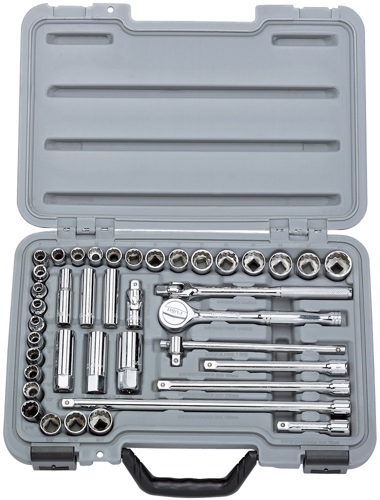 Jeu de cliquet et douilles 3/8 Draper pour réparer votre voiture et entretenir la maison