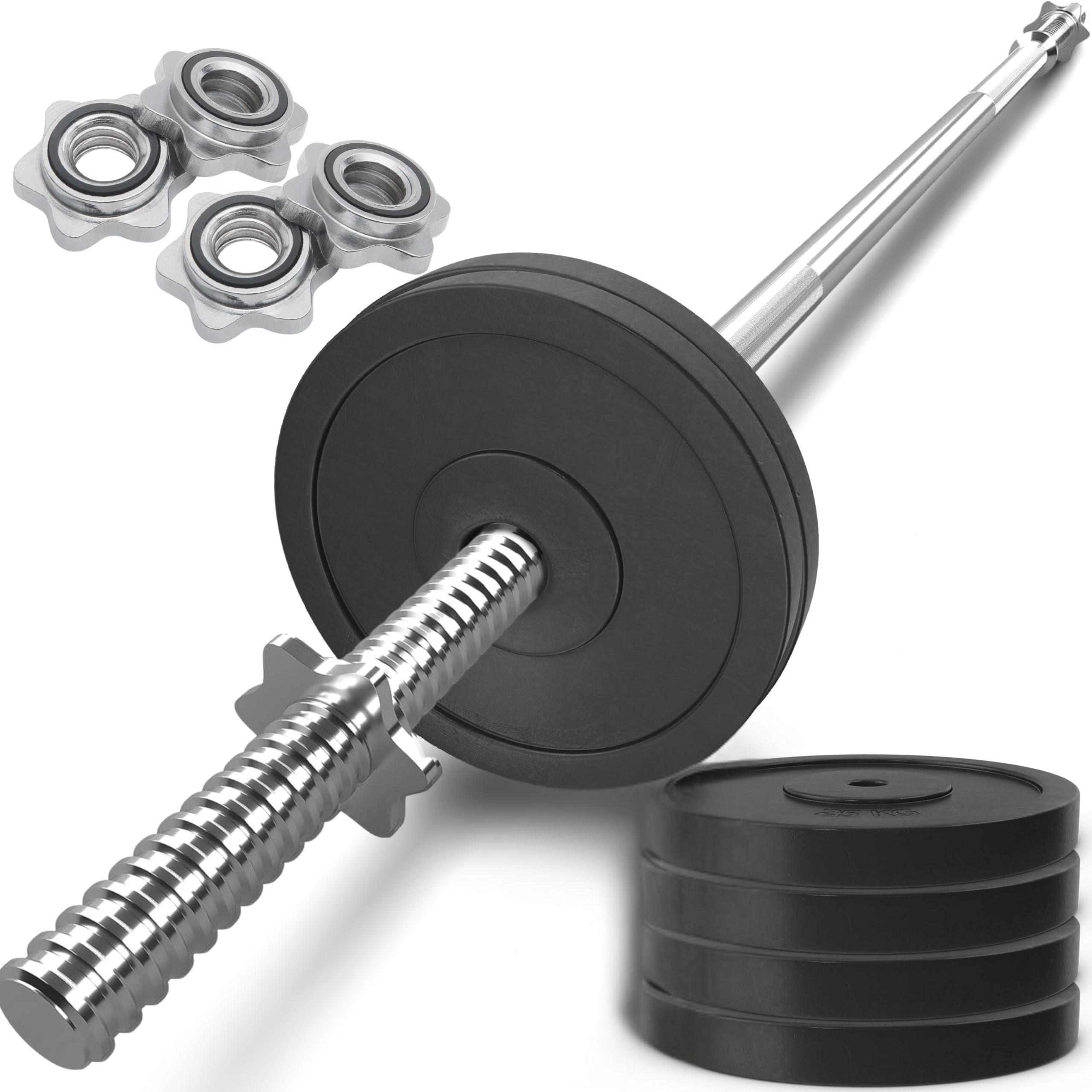 Weight Bars for Lifting - Durable Construction, Versatile Training Options, Enhanced Safety Features & Secure Design