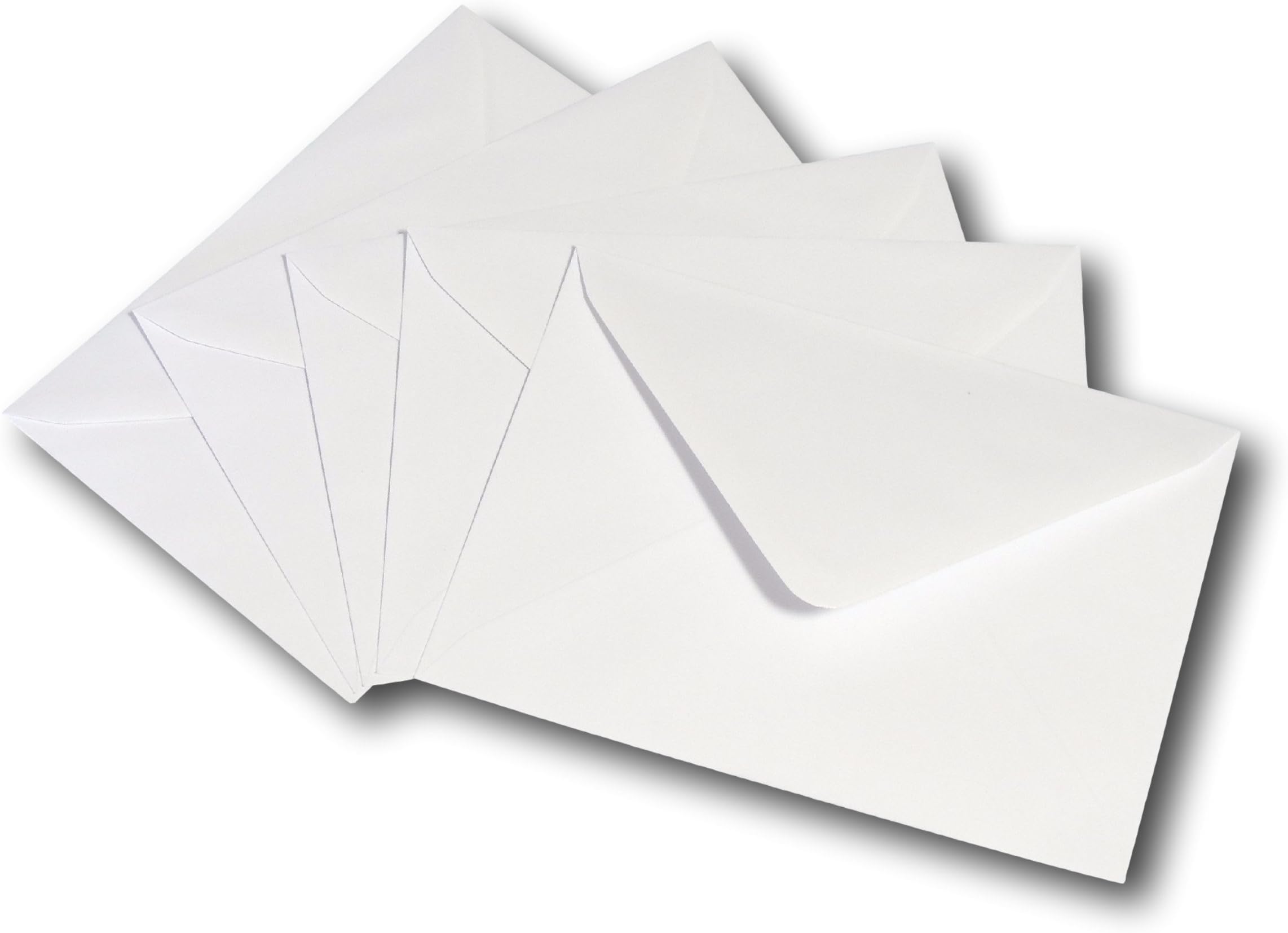 EPOSGEAR A6 / C6 162mm x 114mm 100gsm White Diamond Flap Gummed