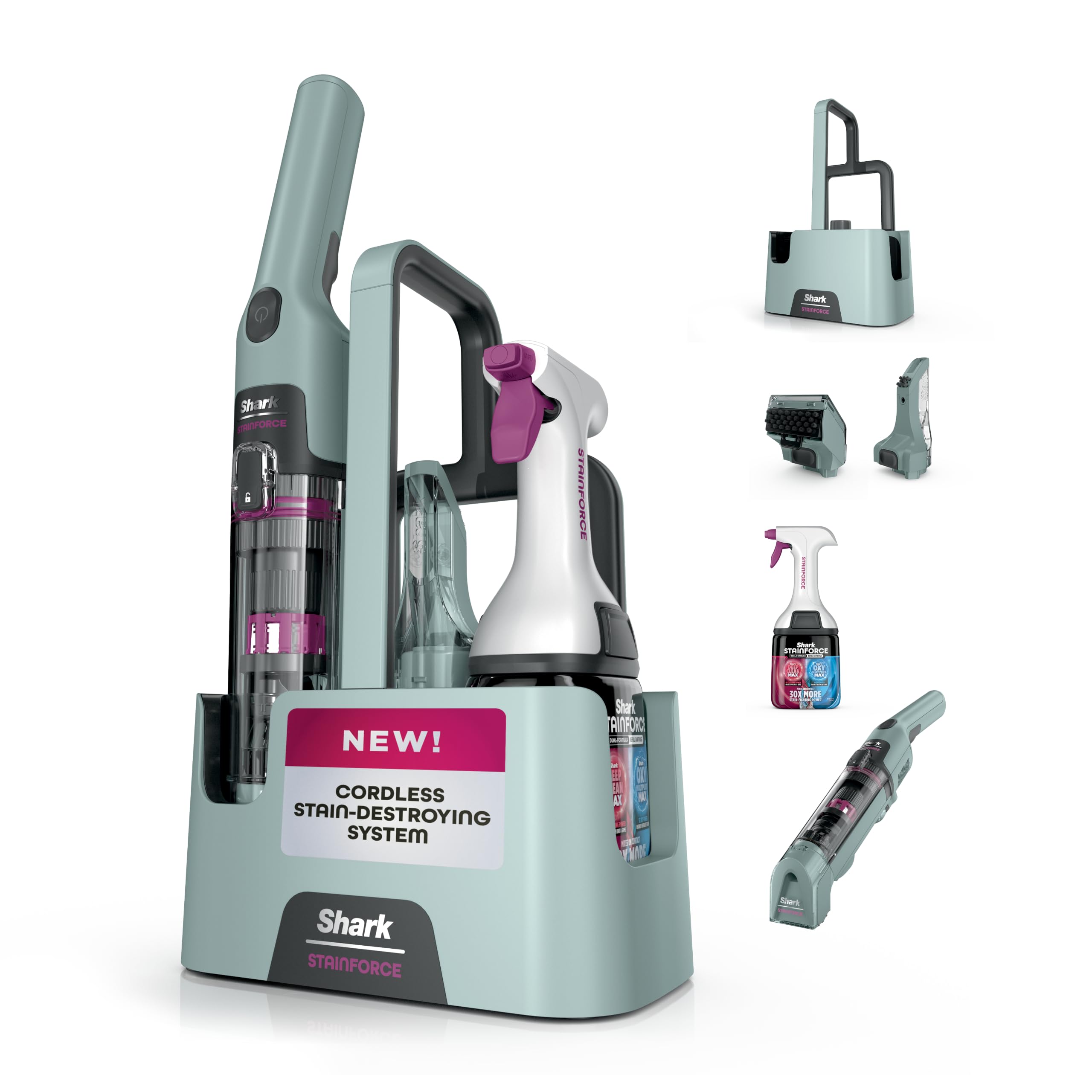 Shark StainForce Cordless Spot Clea sold for $16 at auction (list price $267)