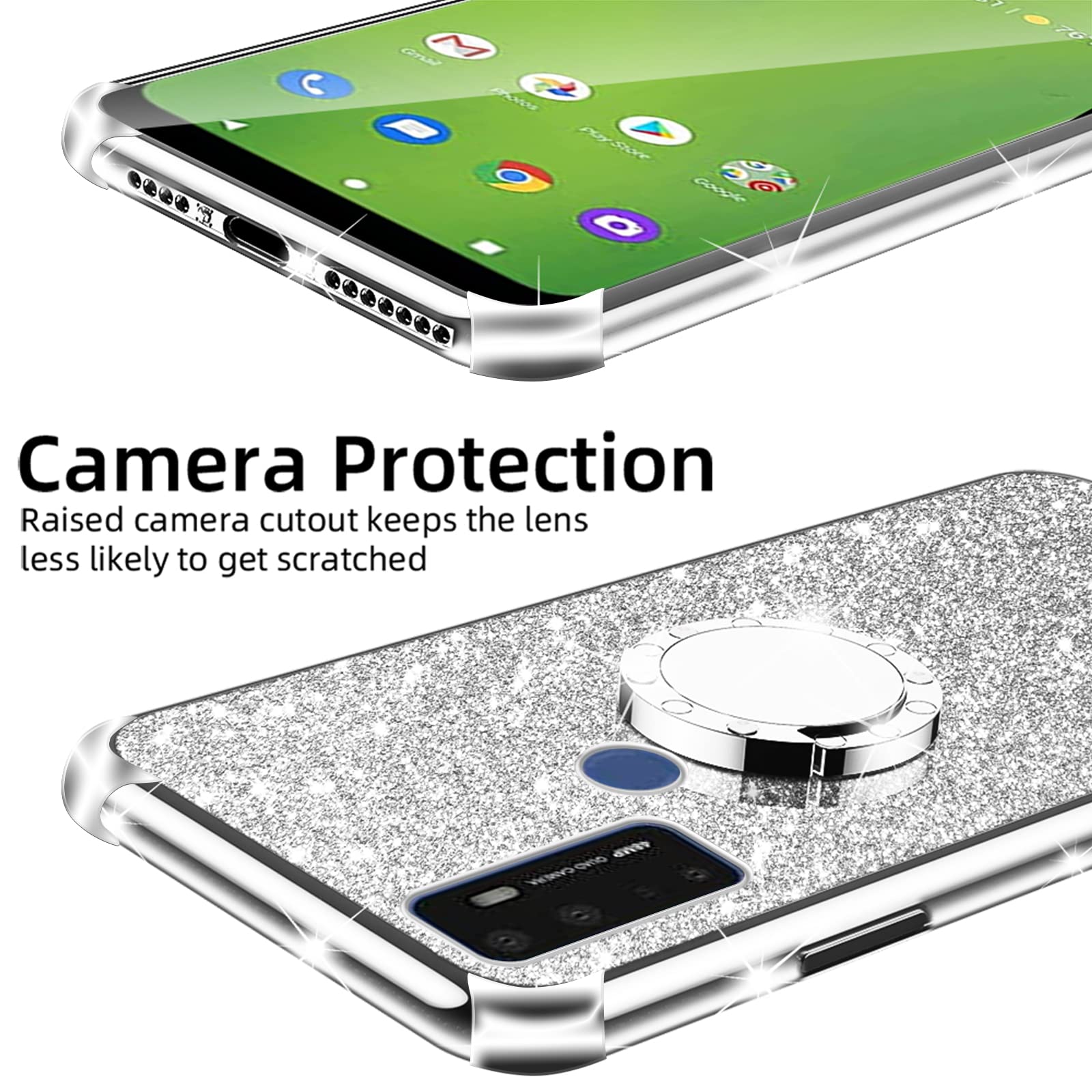Compatibile con Tecno Spark 10 5G Custodia,Compatibile con Tecno Spark