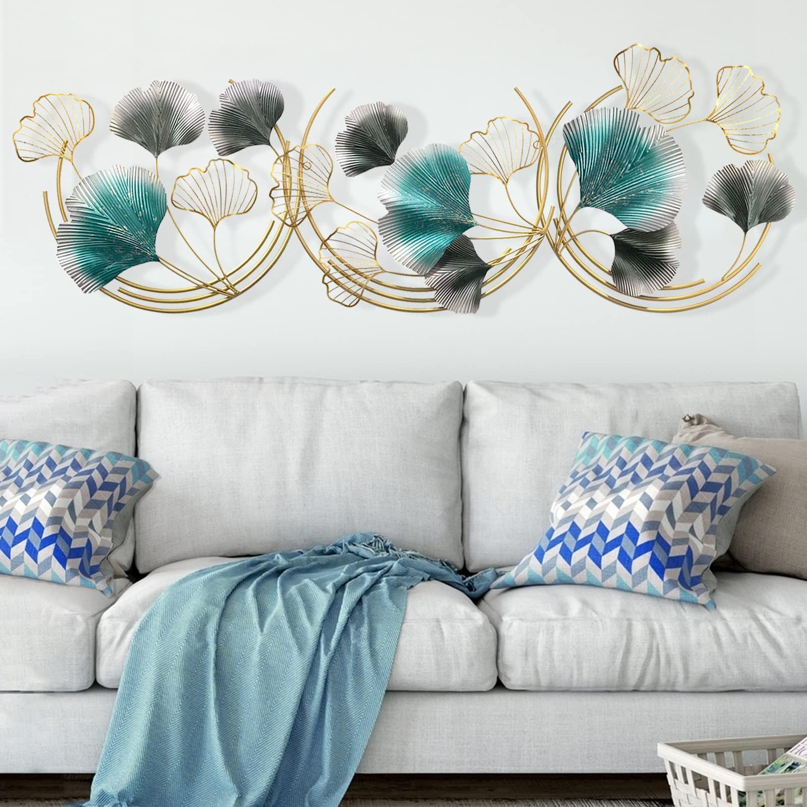 Nature Metal Wall Art For Living Room Trendy/Classy/Botanical