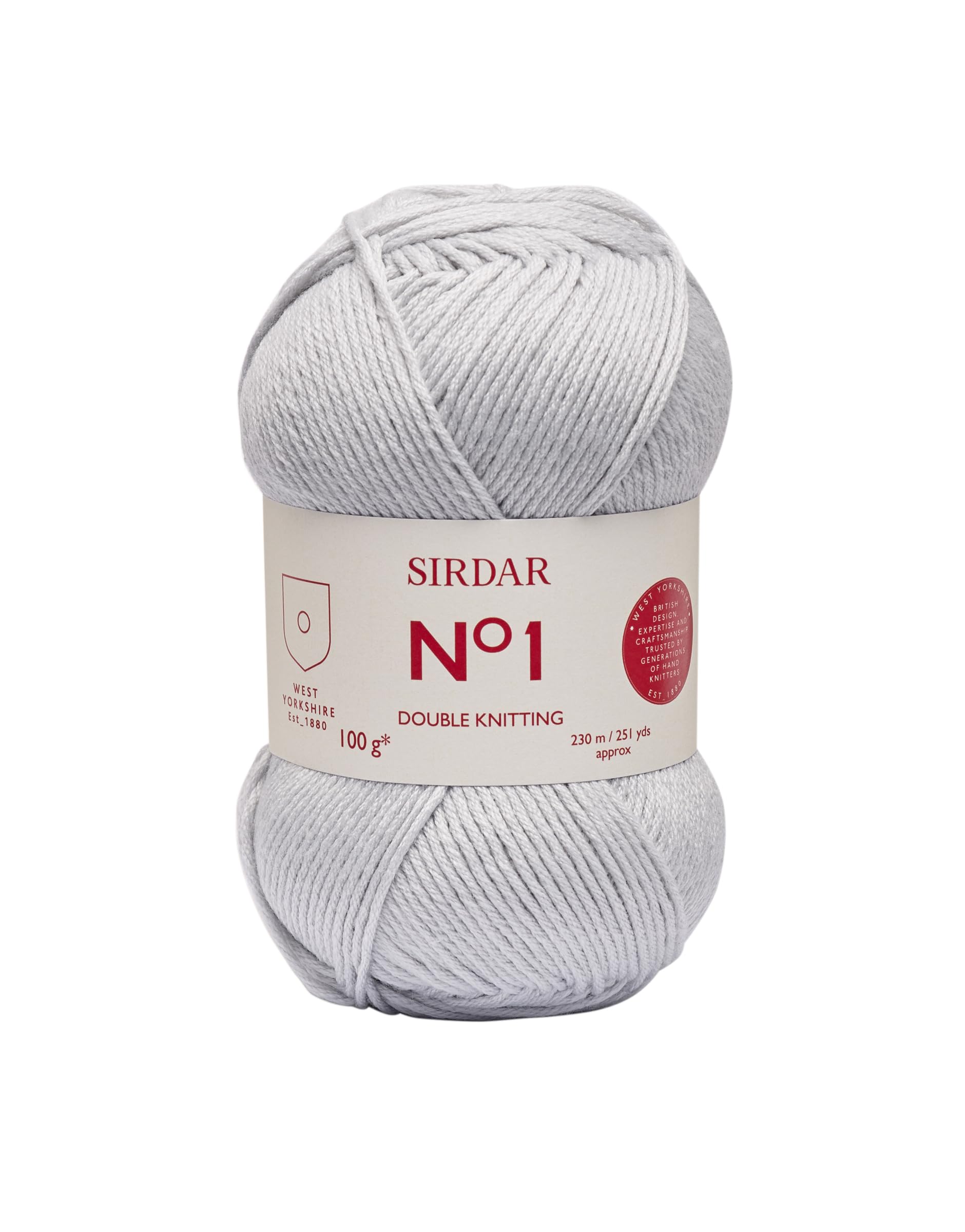 Sirdar No.1 DK Double Knitting Fog, (213), 100g