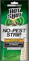Hot Shot No-Pest Strip: Kills Flying & Crawling Insects with Odorless Penetrating Vapor, 4-Month Protection, 1 Pack