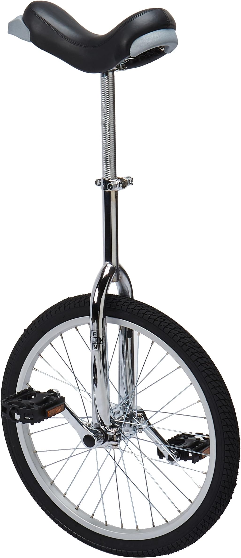 Fun | Chrome 20" Unicycle with Alloy Rim