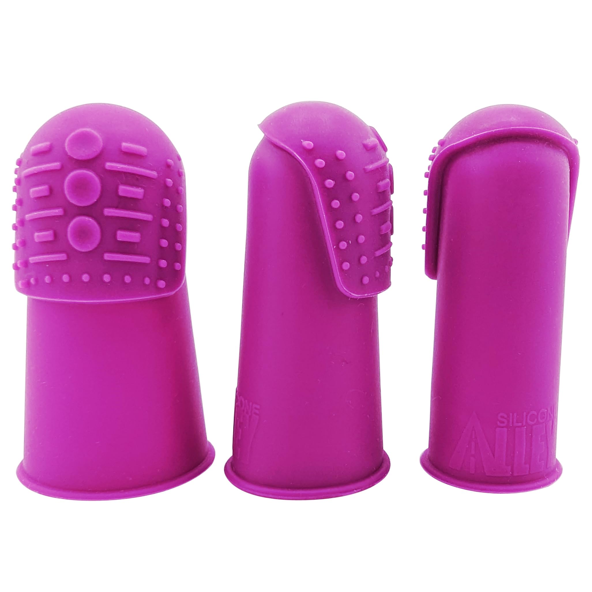 Comfortable Flexible Thimble | THIK-Grip Series | Small (1) - Medium (1) - Large (1) |