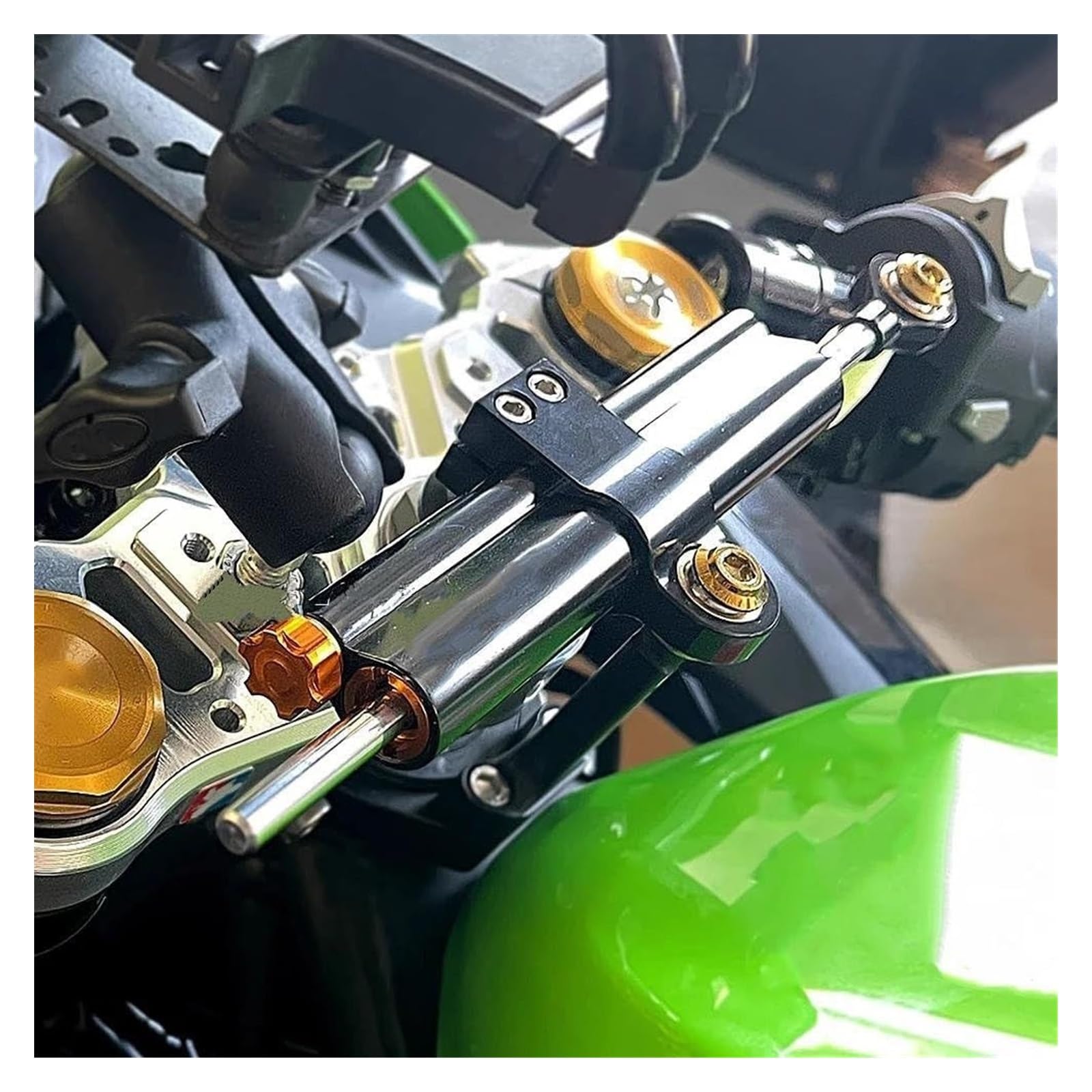 さくさん用　スタビ NINJA ZX-6R ZRX1200 DAEG ZX-9R ZX900C スタビライザーH004B