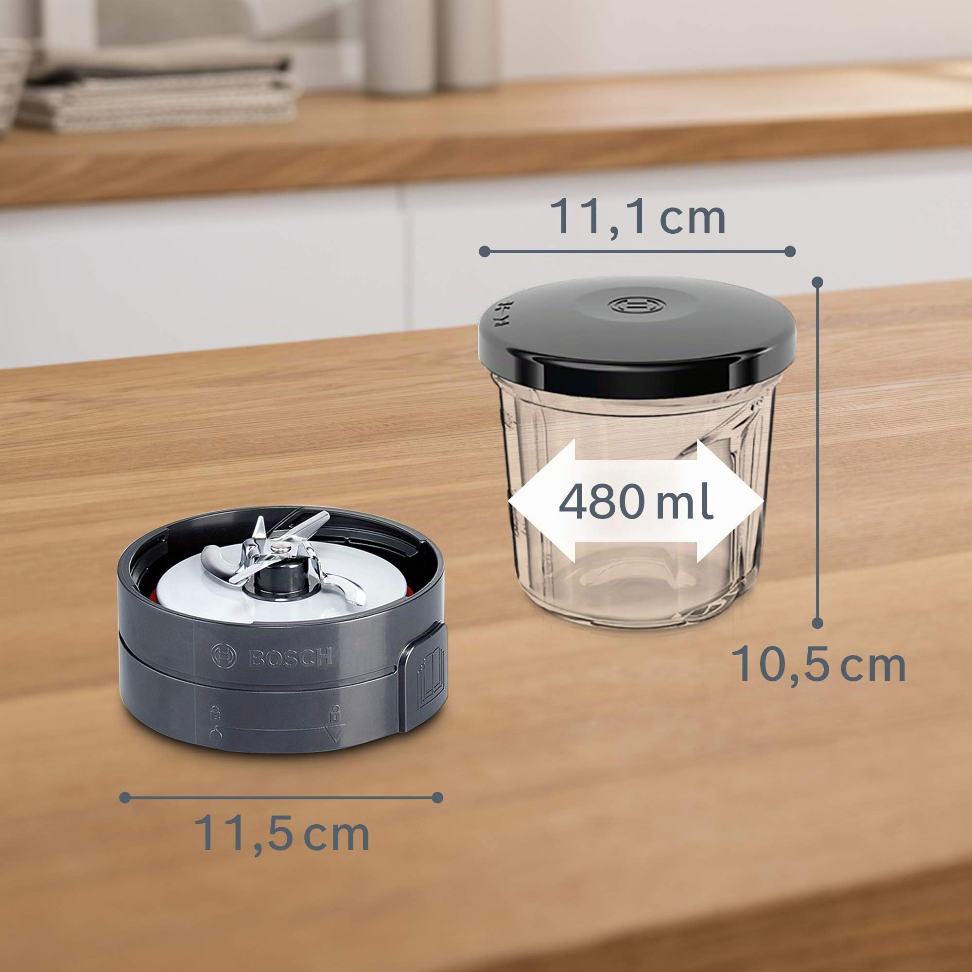 Bosch Electroménager MUZ45XCG1 Kit 3 en 1: broyeur/hachoir/rangement