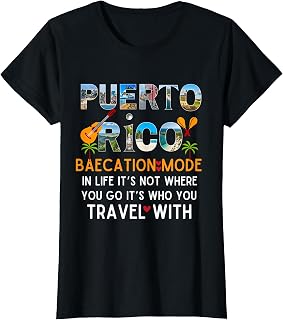 Puerto Rico Baecation Mode Couples 2026 Matching Honeymoon T-Shirt