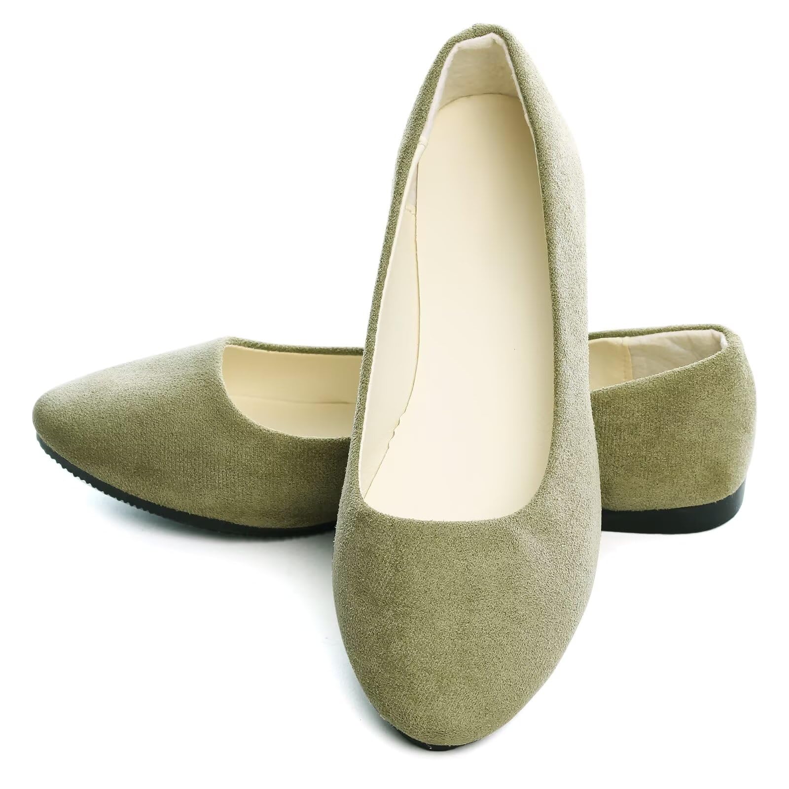 Dear Time Women Block Heel PU Pointed Toe Pumps Shoes