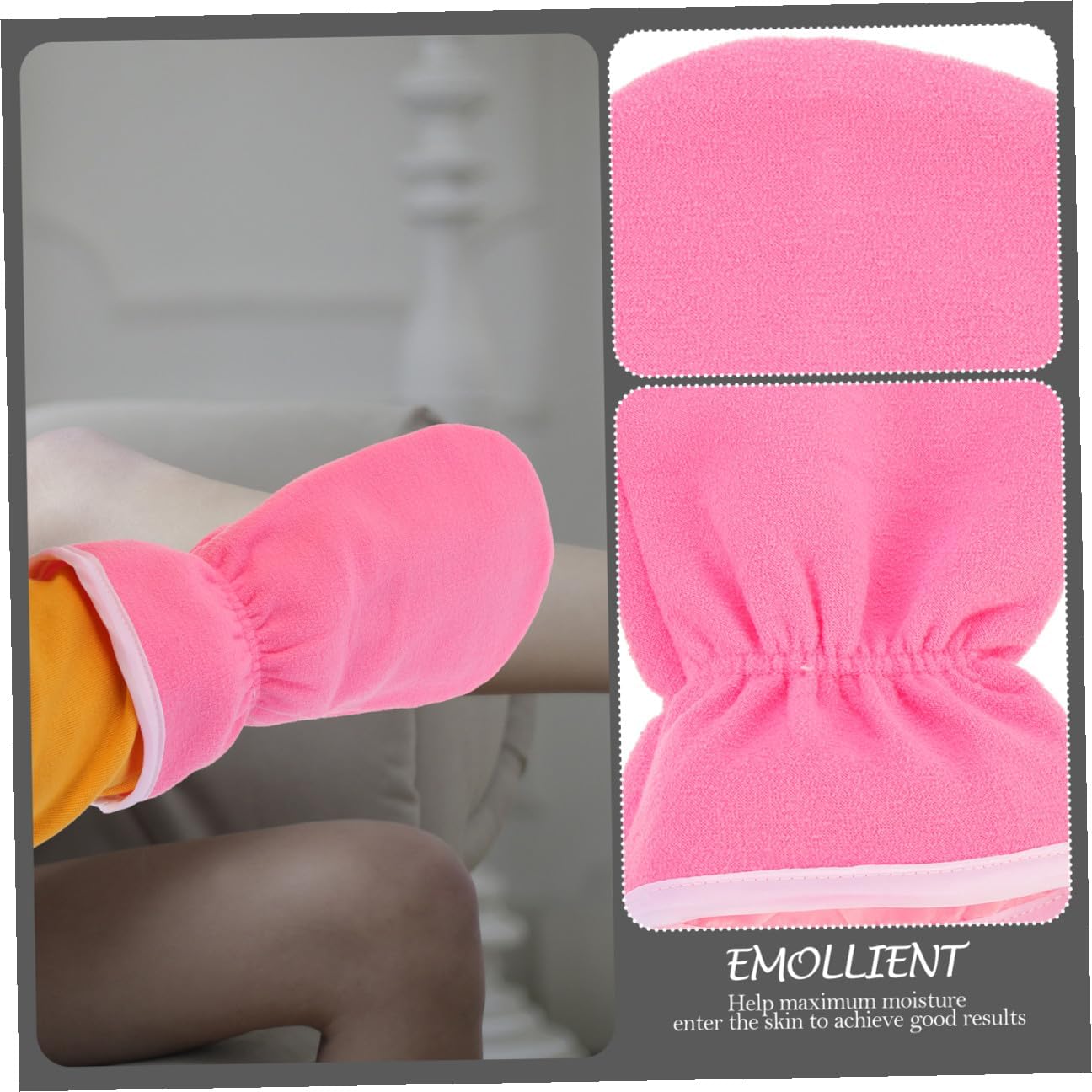 VICASKY Moisturizing Hand Mask Gloves Paraffin Wax Bulk 3 Sets Hand Care Mittens