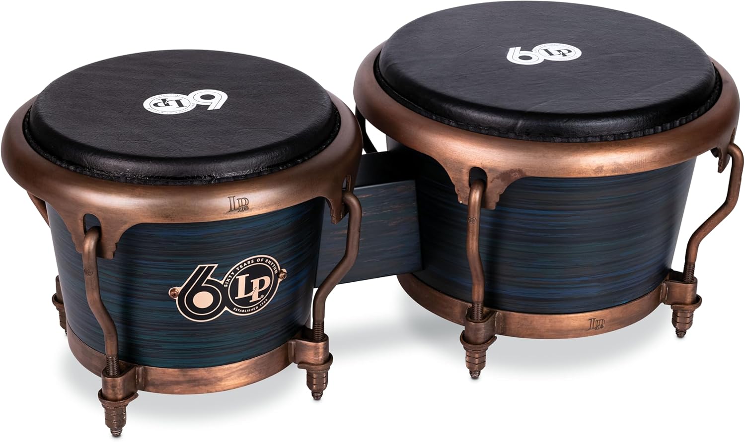 LP60 60th Anniversary Bongos Set Roasted Hazel