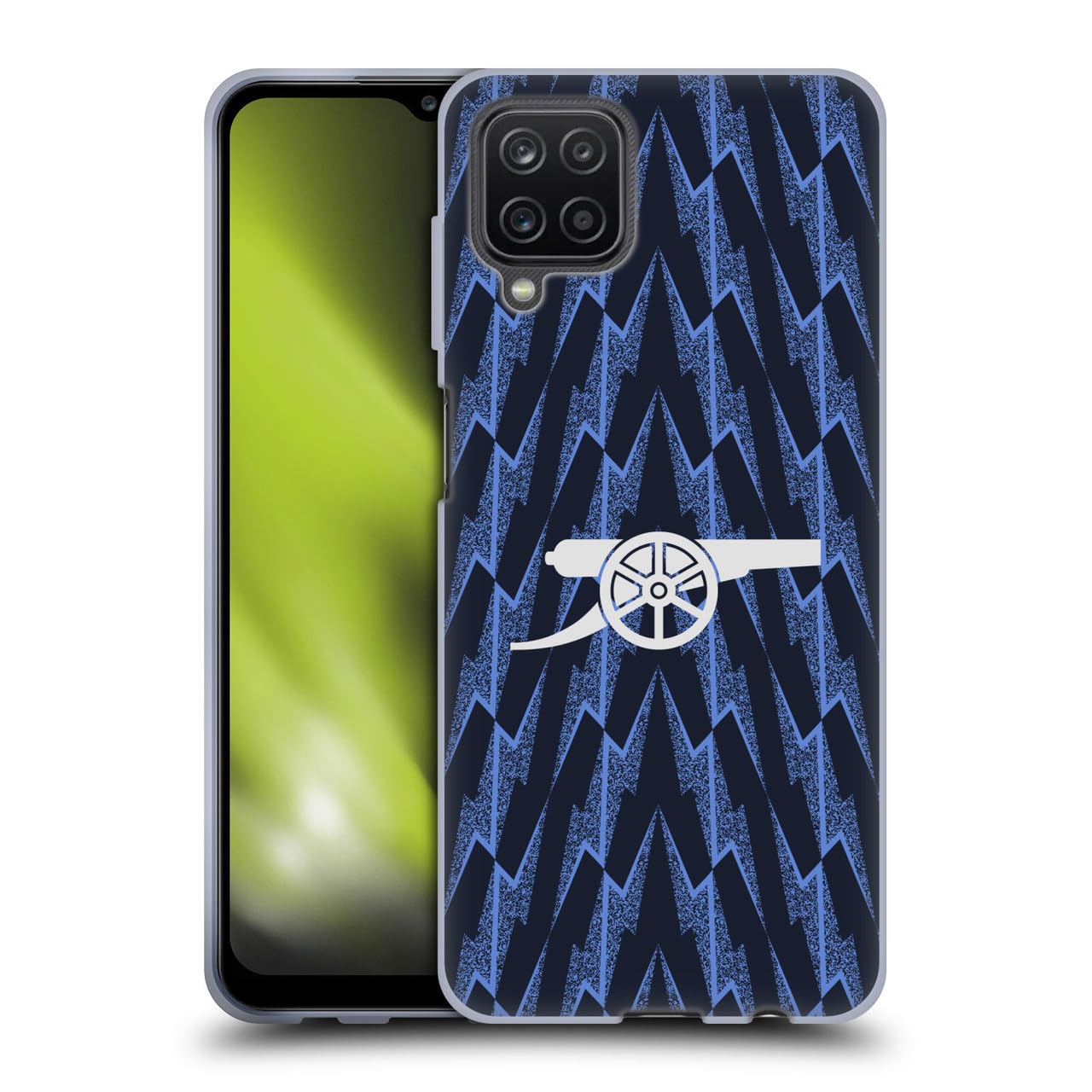 Head Case Designs Officially Licensed Arsenal FC Away 2025/26 Kit Gel Case [Military Grade Protection] Compatible With Samsung Galaxy A12 (2020) — image 1