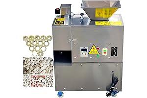 TECHTONGDA Electric Dough Rounder Machine, 110V Commercial Quantitative Dough Cutter
