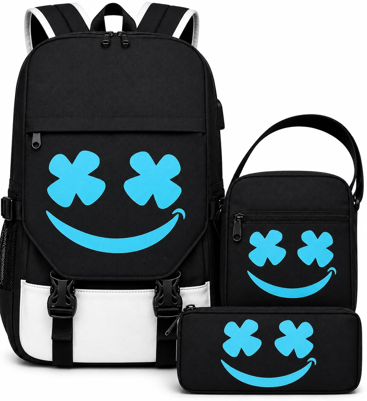 3in1 Luminous Backpack Set