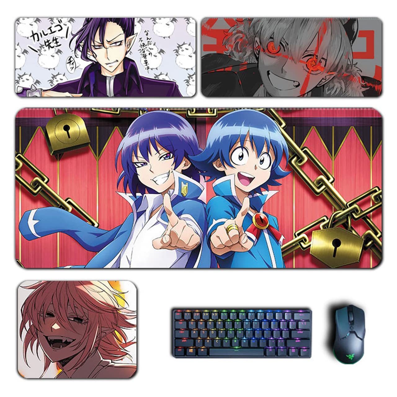 Amazon.co.jp: WUGUI マウスパッド 魔入りました！入間くん デスク